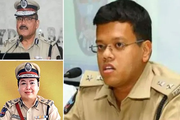 Three IPS Officers Ordered By Centre to Report Andhra Pradesh