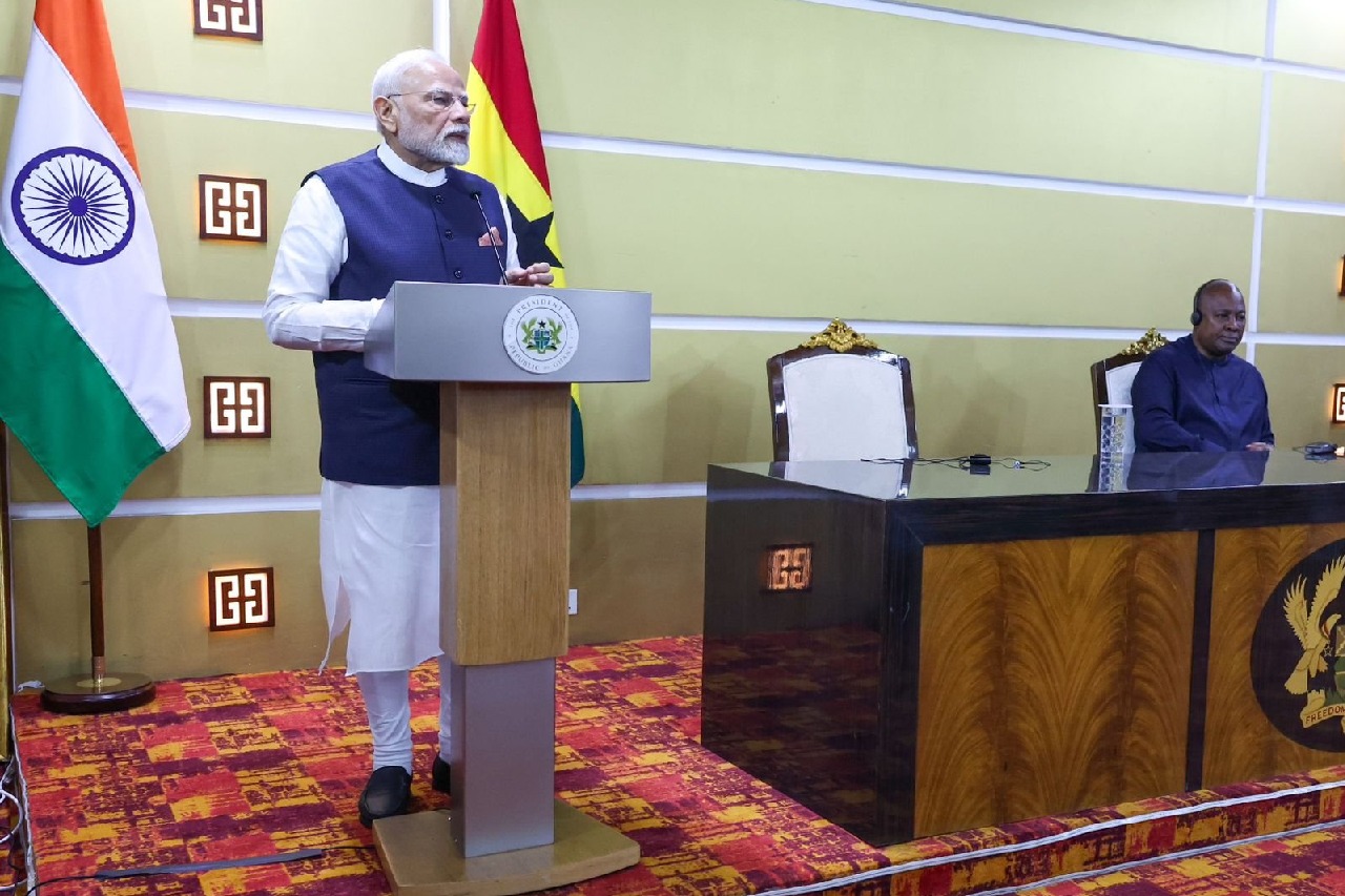 Narendra Modi: India to provide Ghana with 'Affordable healthcare, reliable..