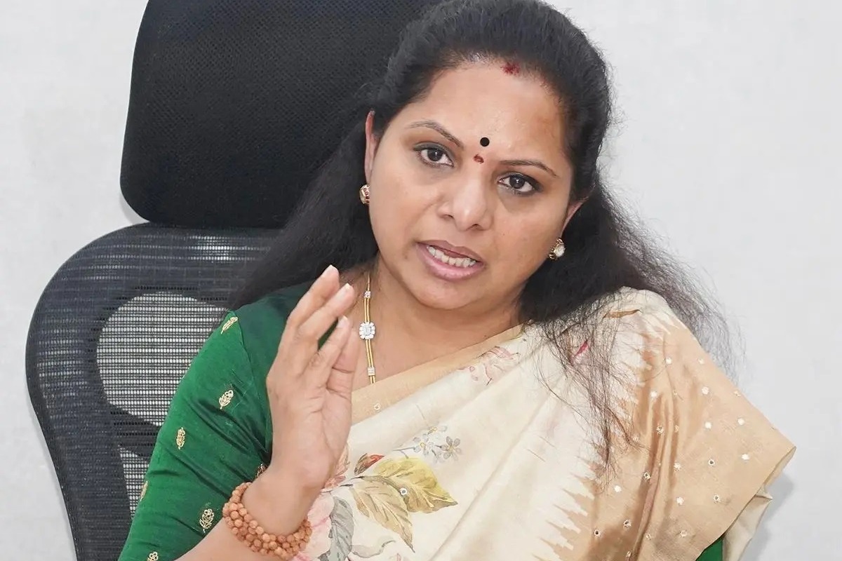 Kavitha comments on political competition