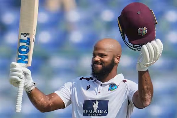 John Campbell Hits Century Against India Breaks 23 Year Record