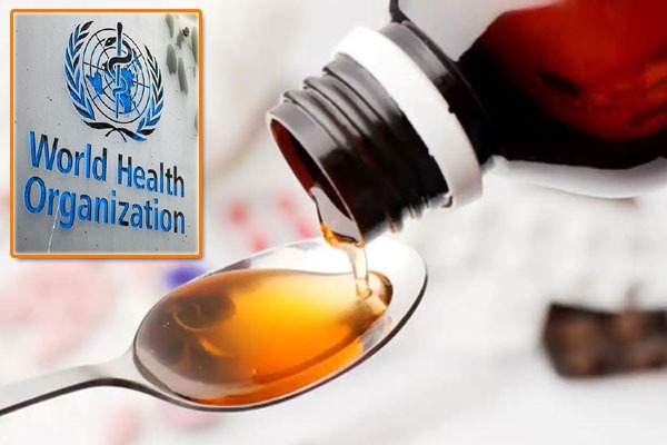 WHO warns against using three Indian syrups