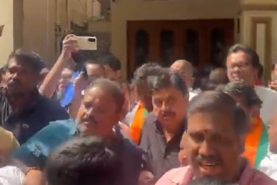 Ramachander Rao Arrested BJP President Protest Kishan Reddy