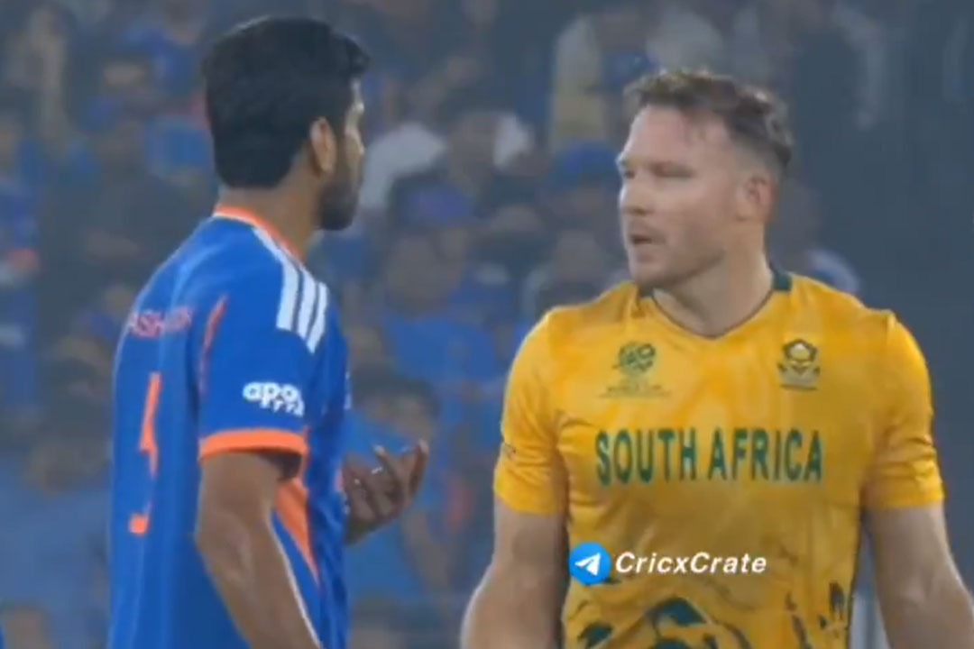 Washington Sundar and David Miller Verbal Fight on Pitch