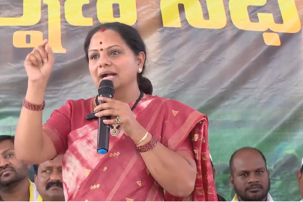 Kavitha Slams BRS Failure Contests ZPTC Elections