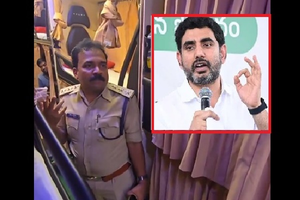 Nara Lokesh Appreciates RTA Officer Initiative on Bus Passenger Safety