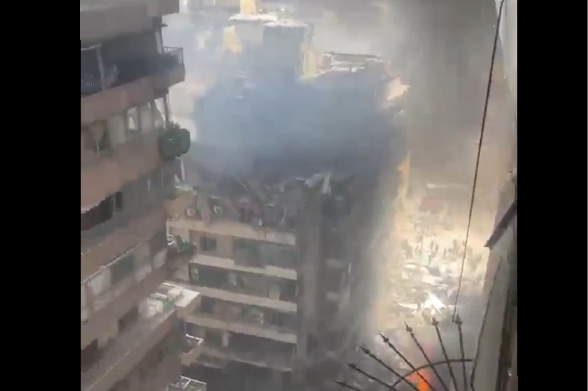 Israel bombs Lebanon Hezbollah targets in massive air strikes