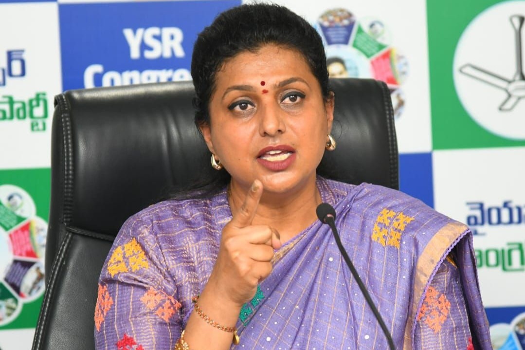 Roja Counter Attacks YS Sharmilas Criticism of Jagan