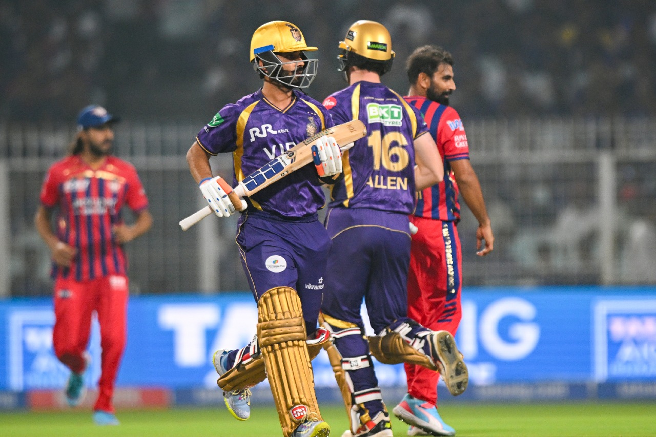 KKR Sets 182 Target for Lucknow Super Giants