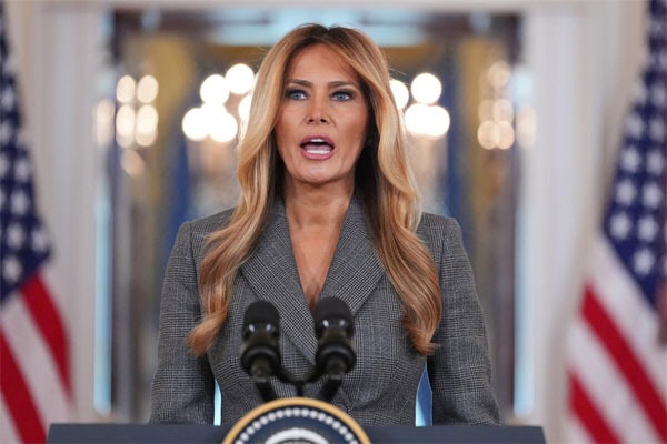 Melania Trump Denounces False Claims of Jeffrey Epstein Ties