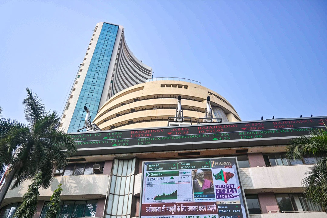Sensex Crosses 77000 Mark on Friday