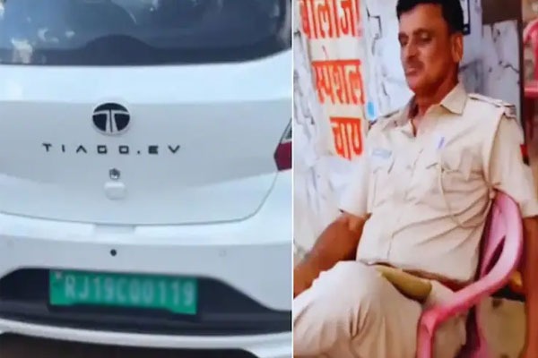 Tata Tiago EV Fined for PUC in Rajasthan Video Viral