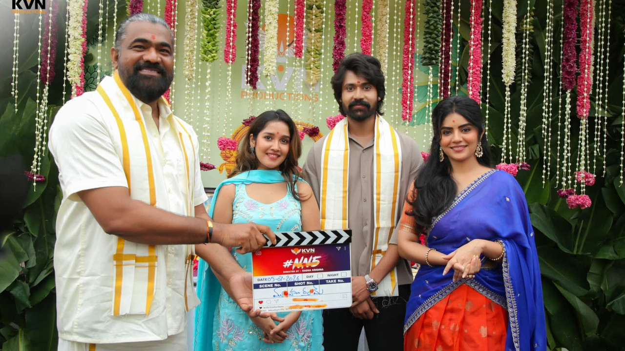 ఘనంగా ప్రారంభమైన నార్నే నితిన్ కొత్త సినిమా.. ఇద్దరు హీరోయిన్లతో
