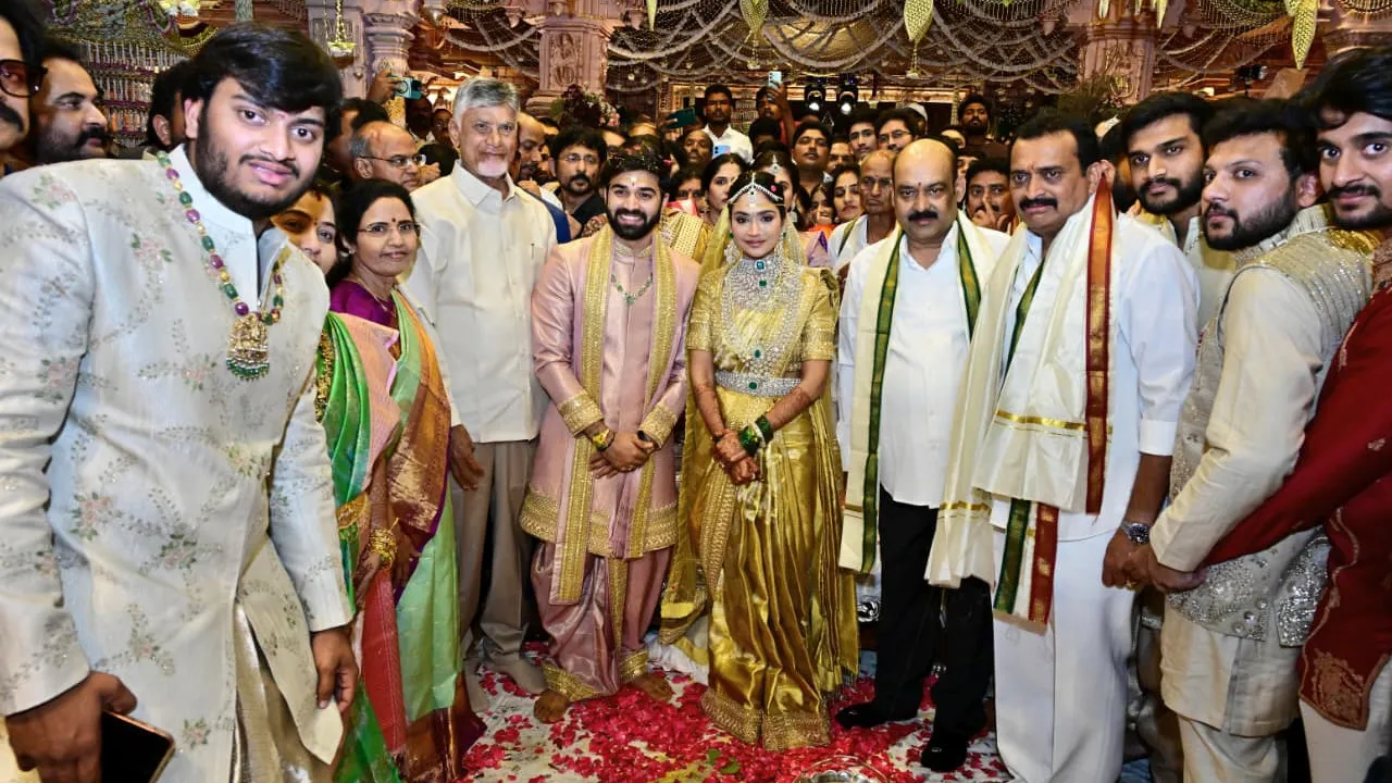 ఘనంగా జనని-సూర్యతేజ వివాహం.. సతీసమేతంగా హాజరైన ఏపీ సీఎం చంద్రబాబు.. ఆనందంతో ఏడ్చేసిన బండ్ల గణేశ్