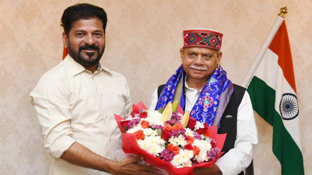 ఎమ్మెల్సీల ఫైల్‌పై ఉత్కంఠ.. గవర్నర్‌తో సీఎం రేవంత్ రెడ్డి భేటీ