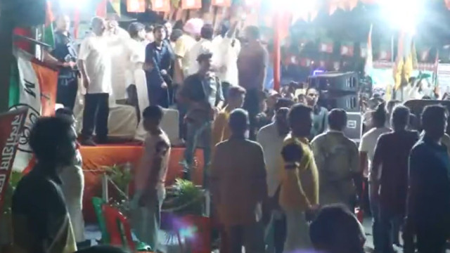 మమత సభకు బీజేపీ ఆటంకం.. ప్రసంగం మధ్యలోనే ఆపేసి వెళ్లిపోయిన సీఎం