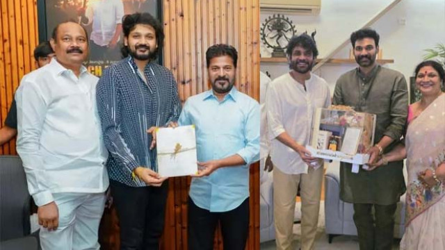 సీఎం రేవంత్, నాగార్జునను కలిసిన బెల్లంకొండ ఫ్యామిలీ.. పెళ్లి పనుల్లో బిజీ