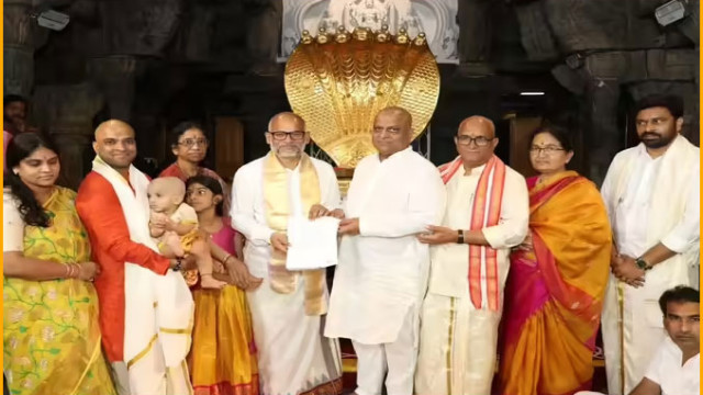 హైదరాబాద్ భక్తుడి ఉదారత.. తిరుమల శ్రీవారికి రూ.1.20 కోట్ల భారీ విరాళం