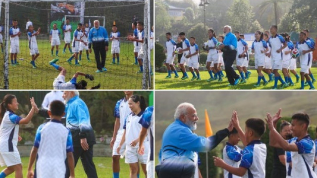 సిక్కింలో మోదీ ‘ఫుట్‌బాల్’ సందడి.. రూ. 4 వేల కోట్లతో అభివృద్ధి ప్రాజెక్టుల జాతర!