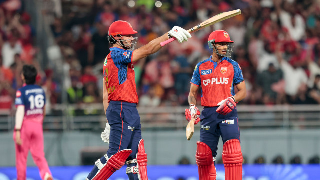 రాజస్థాన్ బౌలర్లపై విరుచుకుపడిన స్టోయినిస్... పంజాబ్ కింగ్స్ భారీ స్కోరు