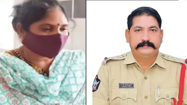 పక్కింటి మహిళపై అత్యాచారం... సీఐ చిన్నమల్లయ్యపై వేటు