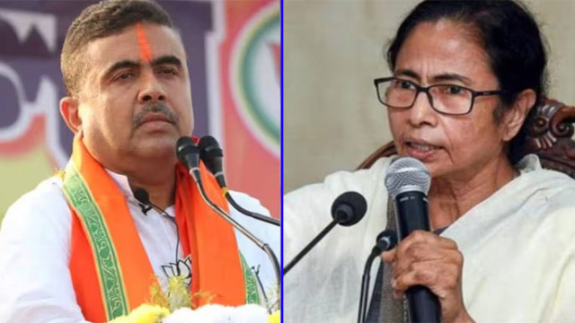 నందిగ్రామ్ సీన్ రిపీట్?.. భబానీపూర్‌లోనూ మమతపై సువేందు ముందంజ