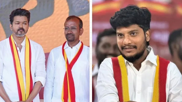 తొలి ఎన్నికల్లోనే టీవీకే సంచలనం... ఇద్దరు బ్రాహ్మణ అభ్యర్థులతో విజయ్ వ్యూహం సక్సెస్