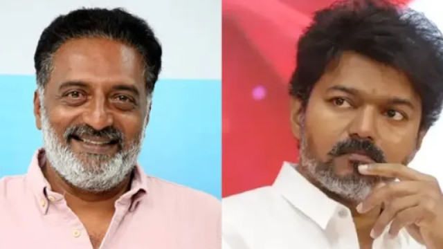 తమిళనాడులో ప్రభుత్వ ఏర్పాటుపై ఉత్కంఠ.. విజయ్ కు ప్రకాశ్ రాజ్ మద్దతు