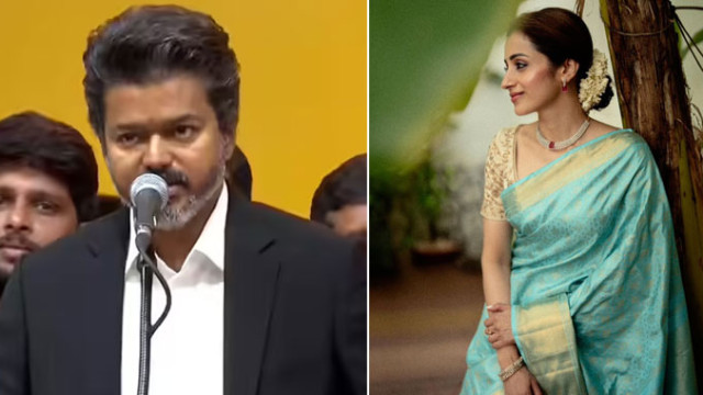 సీఎంగా విజయ్ ప్రమాణం.. 'ప్రేమ గట్టిగా వినిపిస్తుంది' అంటూ త్రిష పోస్ట్