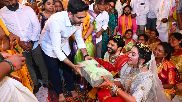 కిడారి శ్రావణ్ పెళ్లి వేడుకకు హాజరైన నారా లోకేష్.. ఫొటోలు ఇవిగో!