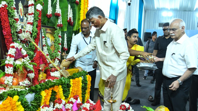అమరావతిలో భారీ మెడికల్ ప్రాజెక్టు.. బొల్లినేని కాలేజీకి సీఎం చంద్రబాబు శంకుస్థాపన