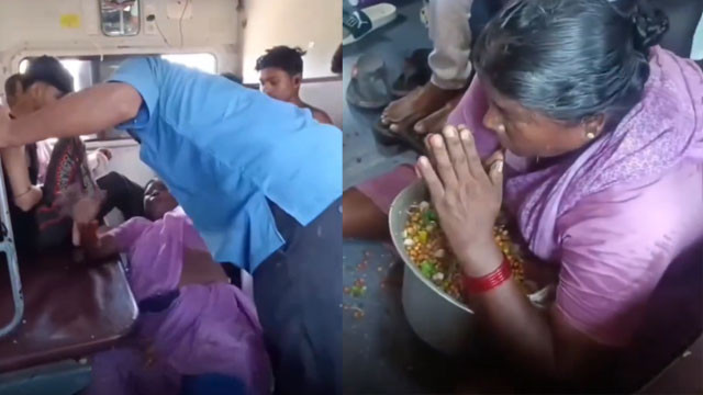 చీర లాగారు.. తోసి పడేశారు.. రైలులో వృద్ధురాలైన వ్యాపారిపై సిబ్బంది అమానుషం.. వీడియో ఇదిగో!