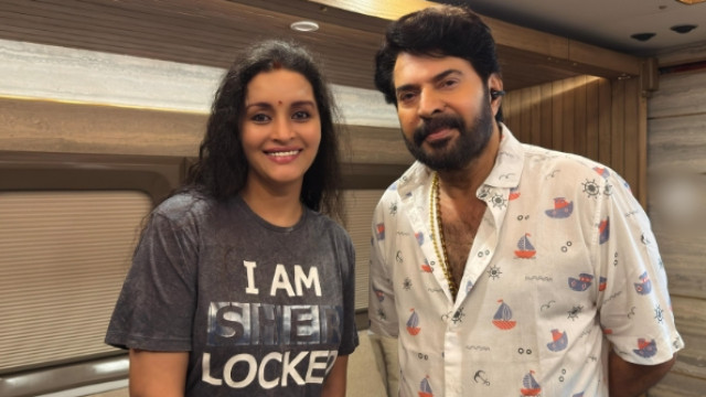 మమ్ముట్టిని కలిసిన రేణుదేశాయ్