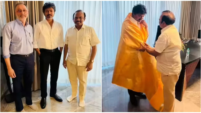 తమిళనాడు సీఎం విజయ్‌ను కలిసిన టీడీపీ ఎంపీ.. ఆసక్తి రేపుతున్న భేటీ