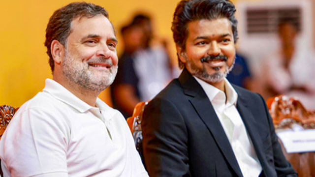 ప్రభాకరన్ కు సీఎం విజయ్ నివాళి.. రాహుల్ గాంధీని టార్గెట్ చేసిన బీజేపీ
