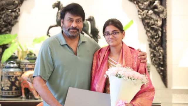 చిరంజీవి గొప్ప మనసు.. ఎప్‌సెట్‌ టాపర్‌ను సత్కరించిన మెగాస్టార్‌