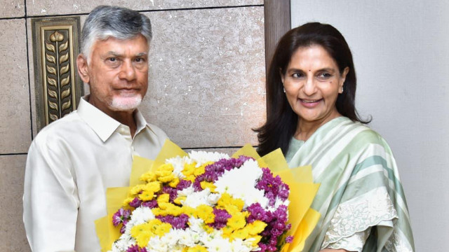 చంద్రబాబుతో అపోలో ప్రీతారెడ్డి భేటీ.. సీఎంపై ప్రశంసలు
