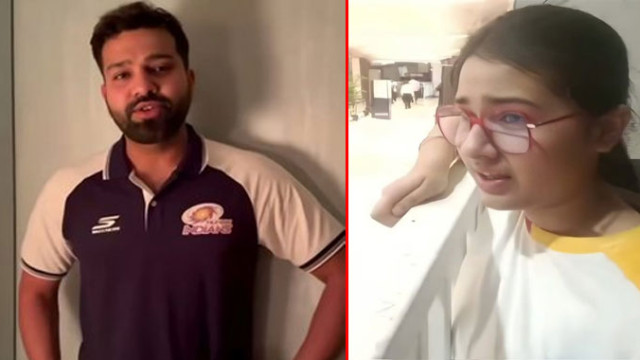 మహిళాభిమానికి క్షమాపణ చెప్పిన రోహిత్ శర్మ.. కార‌ణ‌మిదే!