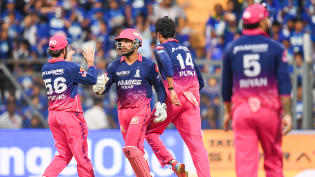 ముంబైని ఓడించి ప్లేఫ్స్‌లోకి రాజస్థాన్... మే27న ఎలిమినేటర్ లో సన్‌రైజర్స్ తో ఢీ