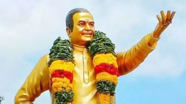 మైత్రీవనం చౌరస్తాలో ఎన్టీఆర్ విగ్రహం.. నేడు ఆవిష్కరించనున్న సీఎం రేవంత్ రెడ్డి