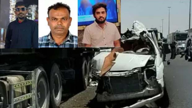 దుబాయ్‌లో ఘోర రోడ్డు ప్రమాదం.. తెలంగాణకు చెందిన ముగ్గురు సహా ఏడుగురు మృతి