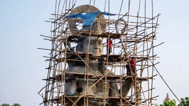 బంగ్లాలో రాముడి భారీ విగ్రహ నిర్మాణానికి బ్రేక్.. ఇస్లామిక్‌ అతివాదుల ఒత్తిడే కారణమా?