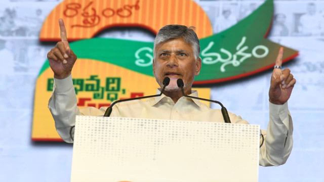వాళ్లకు ఎలాంటి విజన్ లేదు... పాయిజన్ మైండ్!: తిరుపతి సభలో చంద్రబాబు