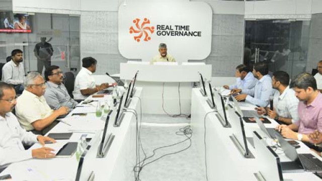అధికారులు క్షేత్రస్థాయి పర్యటనలు చేయాల్సిందే..ఆర్టీజీఎస్ సమీక్షలో సీఎం చంద్రబాబు