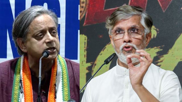 కాంగ్రెస్‌లో మళ్లీ రాజుకున్న ‘థరూర్ వర్సెస్ ఖేరా’ లొల్లి.. మోదీ భజనపై సొంత పార్టీలోనే ఘాటు విమర్శలు!