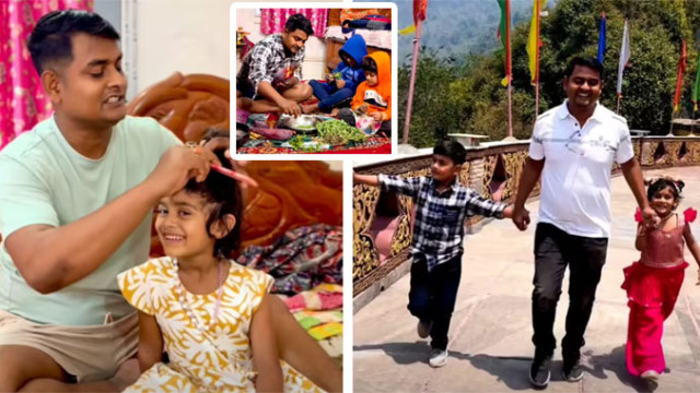 ఫాదర్స్ డే స్ఫూర్తి.. ఇద్దరు పిల్లలకు తల్లిగా మారిన ఓ నాన్న‌ కథ!