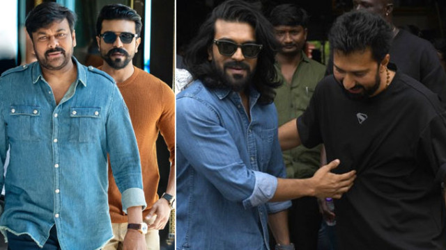 `మెగా 158` సెట్స్‌లో రామ్ చరణ్... తండ్రికి స్పెషల్ సర్‌ప్రైజ్!