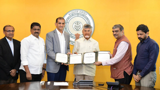 10 సూత్రాల అమలు.. సీఎం చంద్రబాబు సమక్షంలో కీలక ఒప్పందం