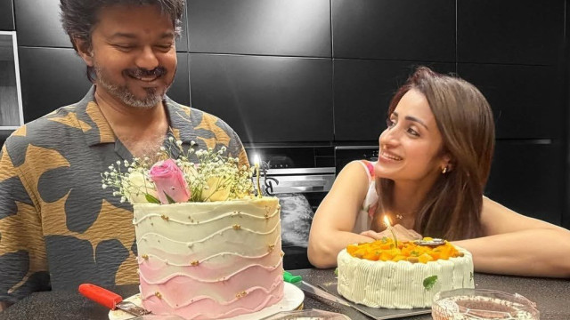 ముఖ్యమంత్రి విజయ్ బర్త్‌డే: పుకార్లకు ఫుల్‌స్టాప్ పెట్టిన త్రిష పోస్ట్