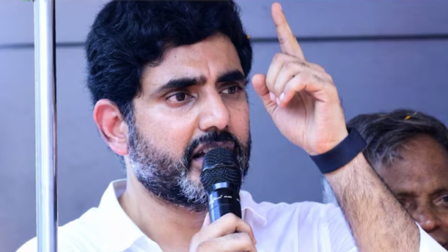Nara Lokesh sharp counter to YCP Not a protest but a gratitude rally