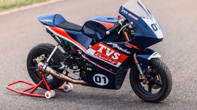 TVS Race Bike for kids TVS Apache RR 200 Mini unveiled